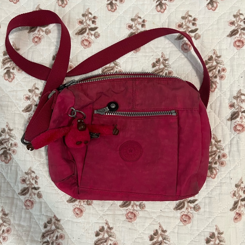 Kipling pink bag crossbody